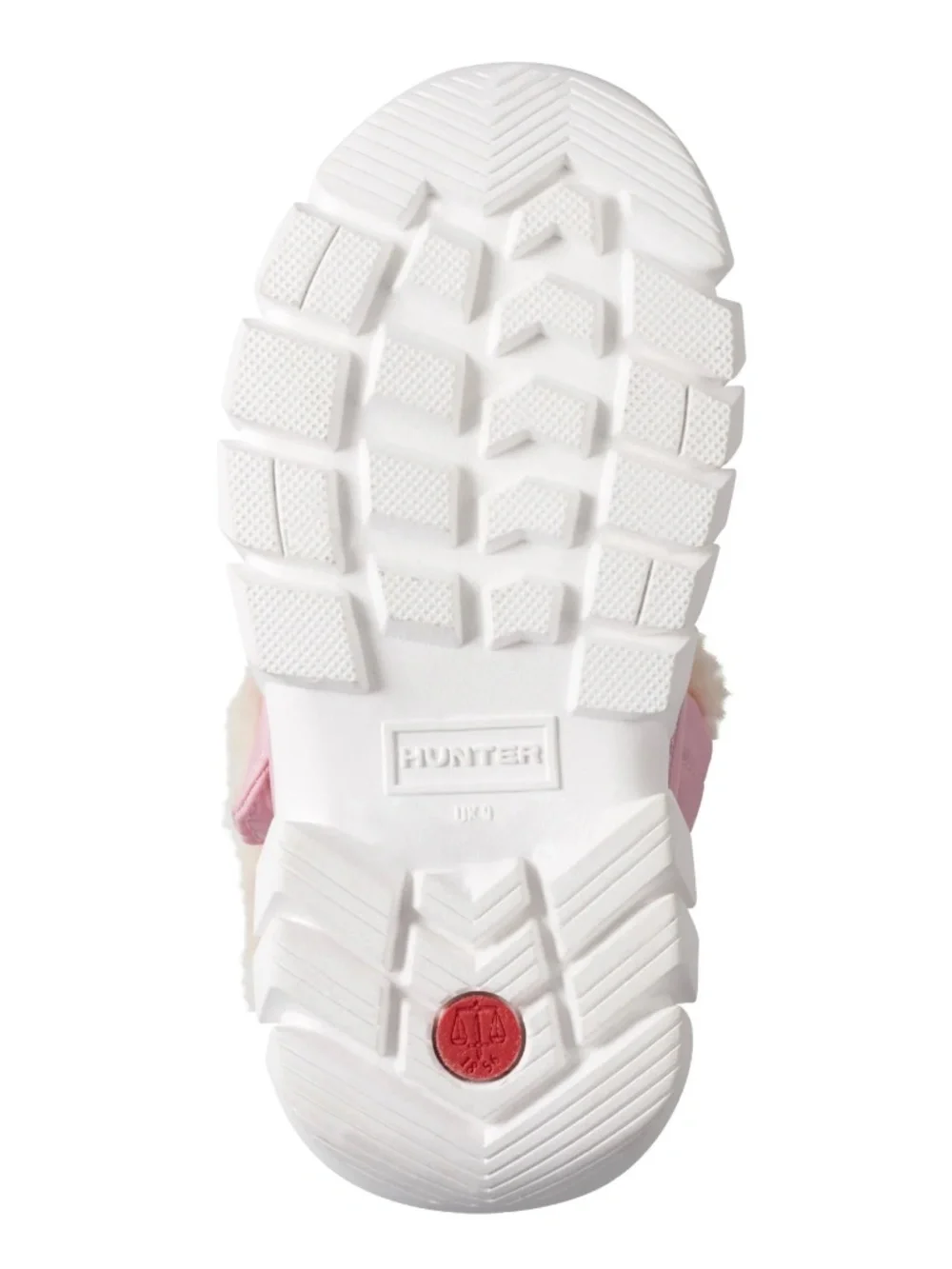 Hunter | Kids Igloo Lug Sole Insulated Waterproof Snow Boots | Light Pink | 13C